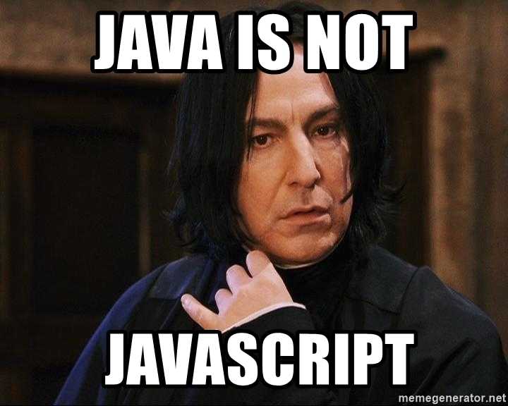 ์๊ธด ์๋๋ฐ... ๋ชจ๋ฅด๊ฒ ์ด....... JAVA IS NOT JAVASCRIPT